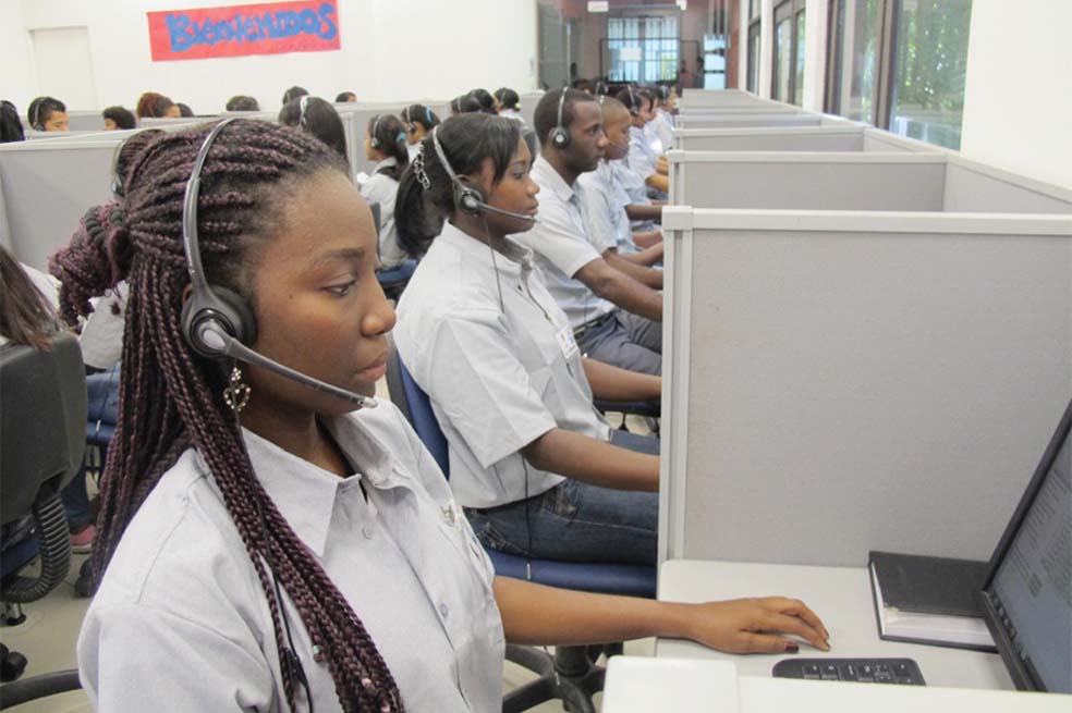 Trabajos en call centers para víctimas del conflicto
