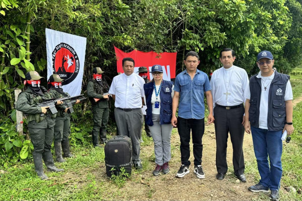 El ELN liberó a un soldado que estuvo secuestrado durante cinco días en Arauca