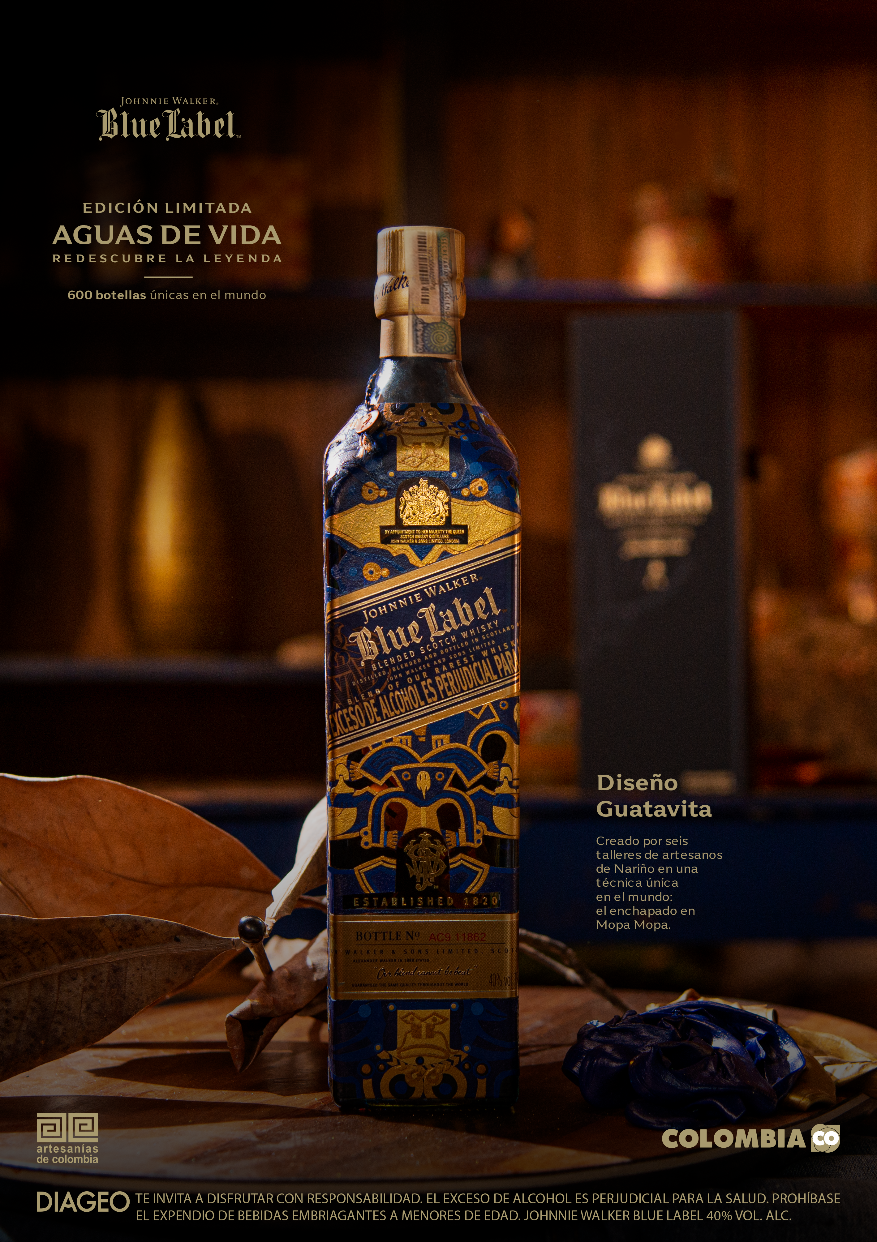 Johnnie Walker Blue Label, una celebración de lo que nos hace únicos