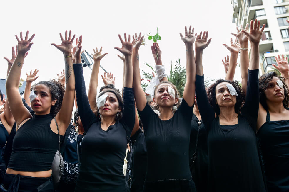 Pérdidas oculares, el otro drama de los manifestantes en Chile