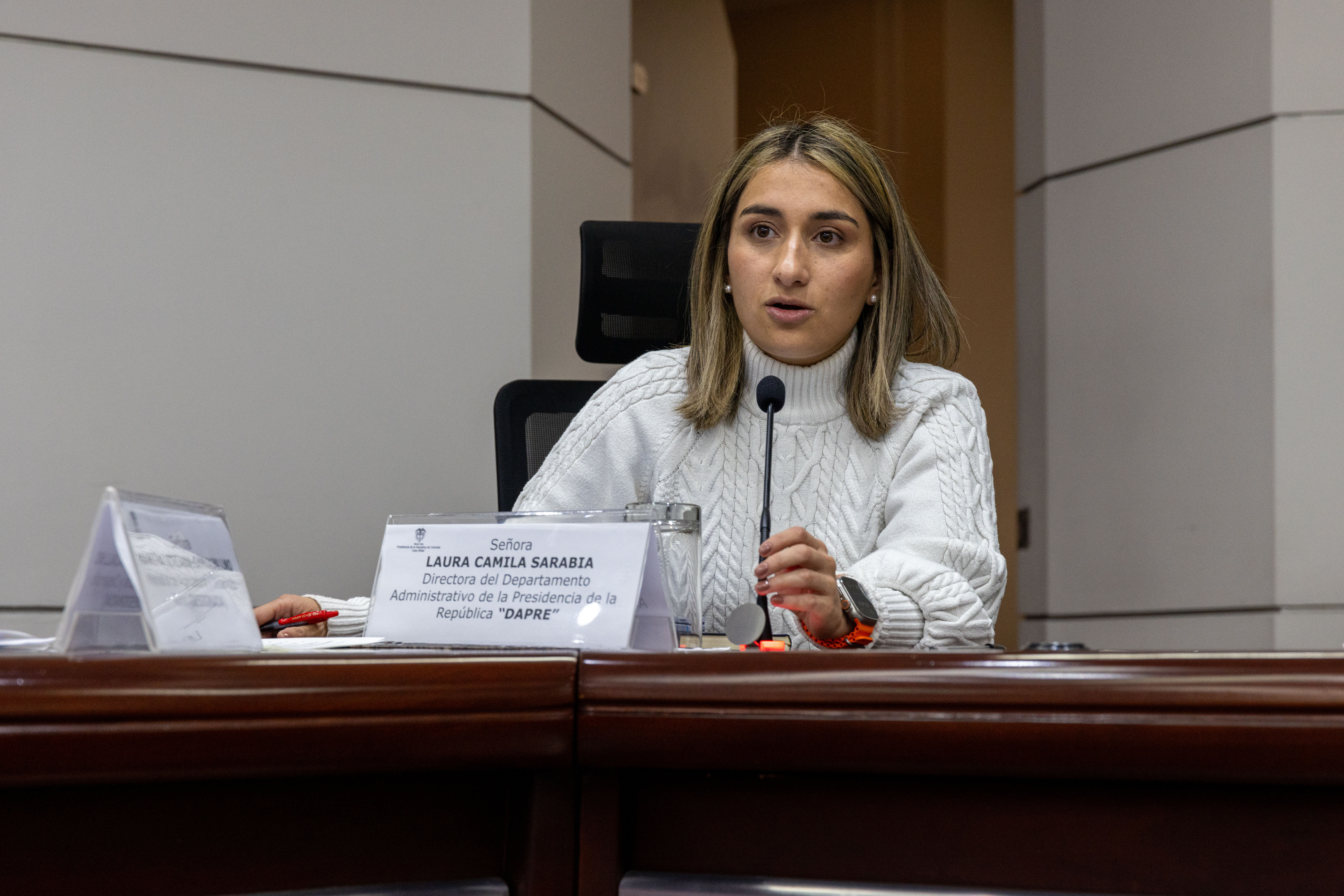 Laura Sarabia presentó los principales legados tras dos años de Gobierno