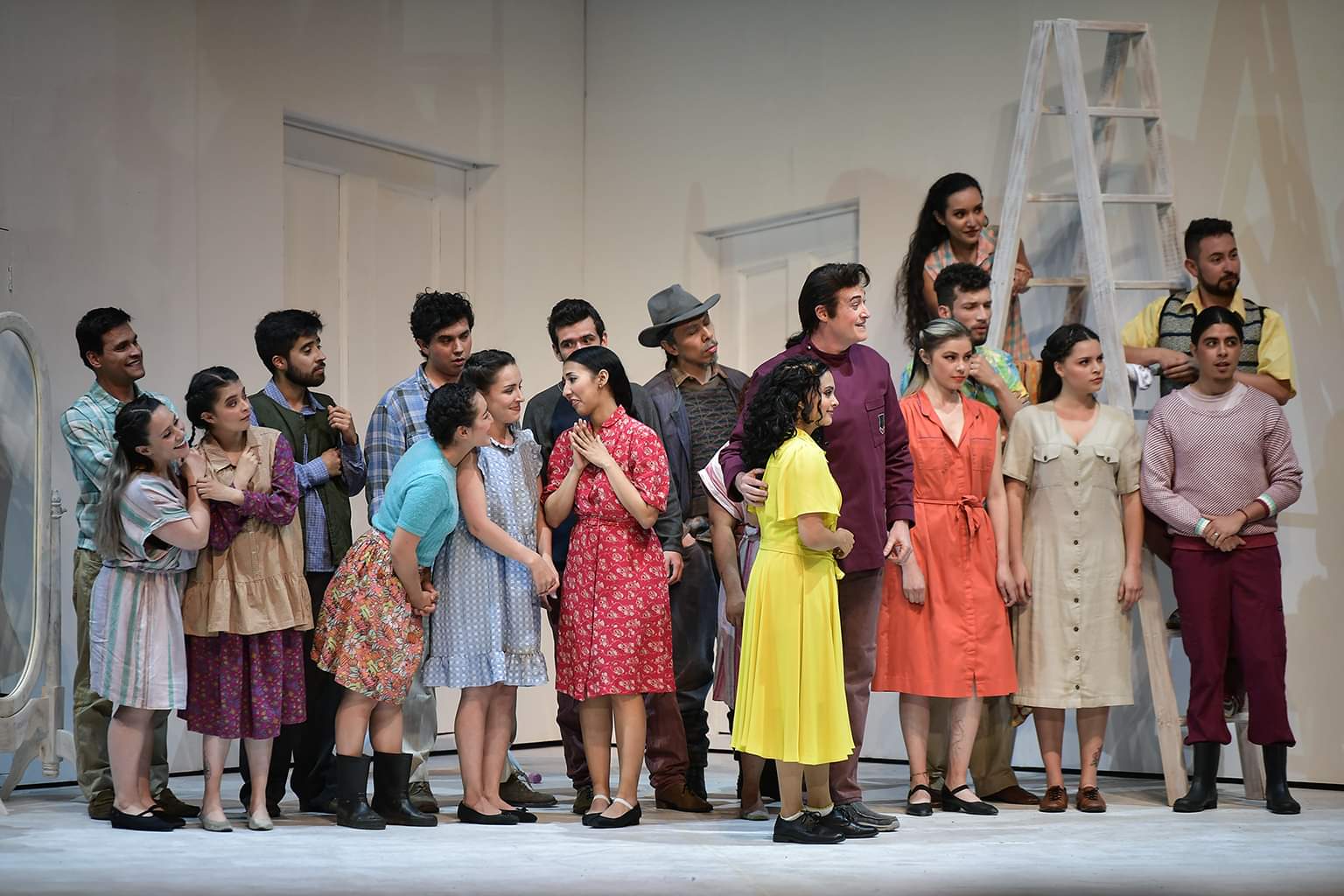 Estreno de la nueva versión de la ópera "Las bodas de Fígaro", en el Teatro Mayor Julio Mario Santo Domingo