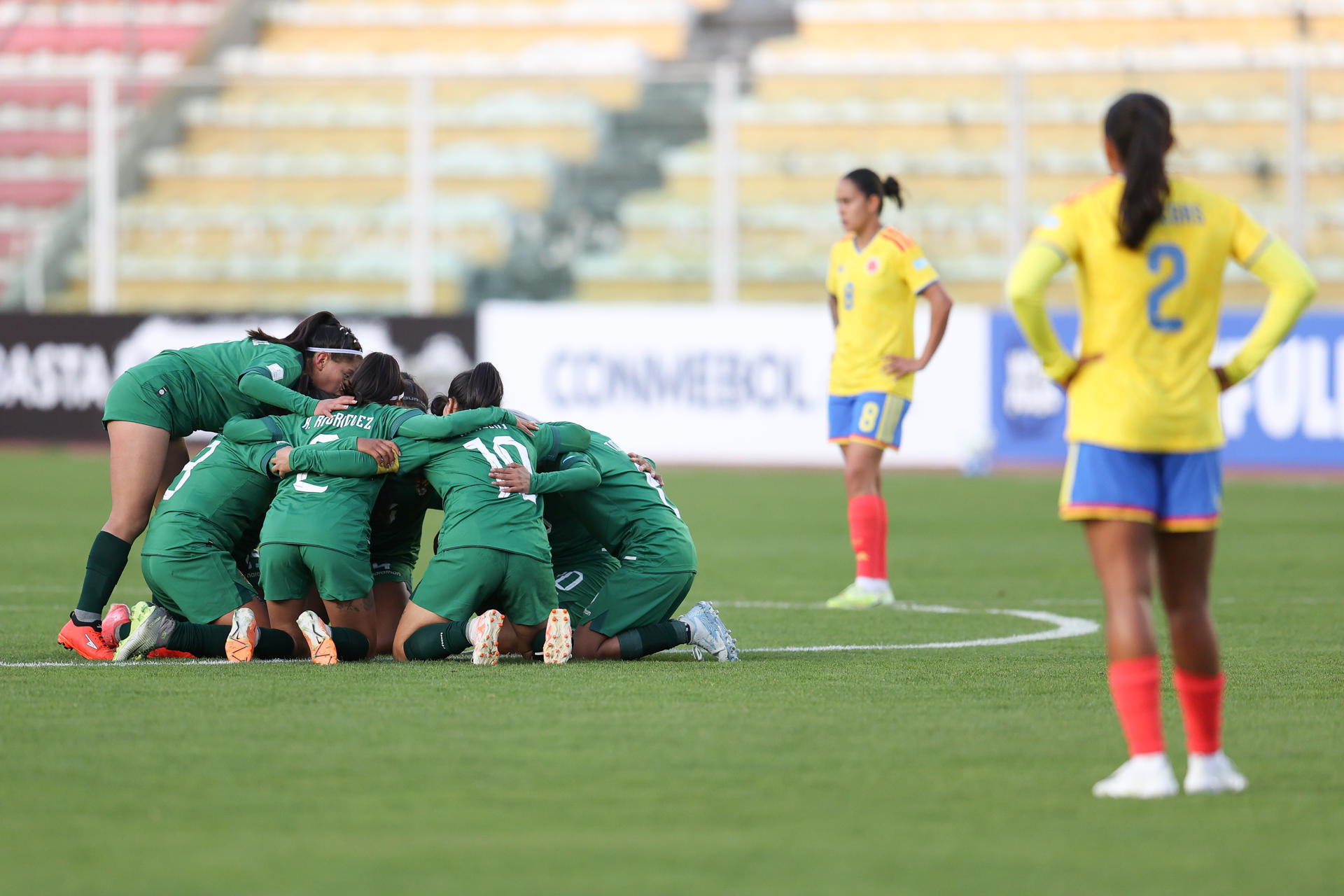 Así quedó la tabla de posiciones en las Eliminatorias Femeninas tras el empate de Colombia
