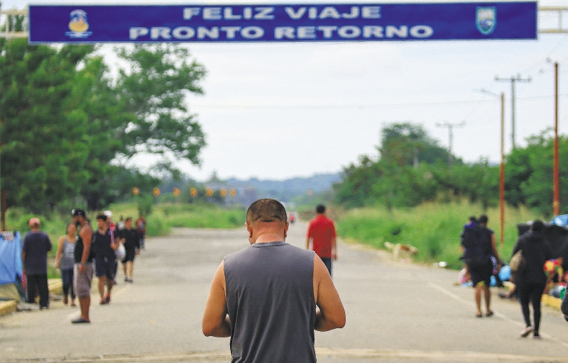 “Echar p’alante”: los migrantes regresan a Venezuela tras no poder entrar a EE. UU.