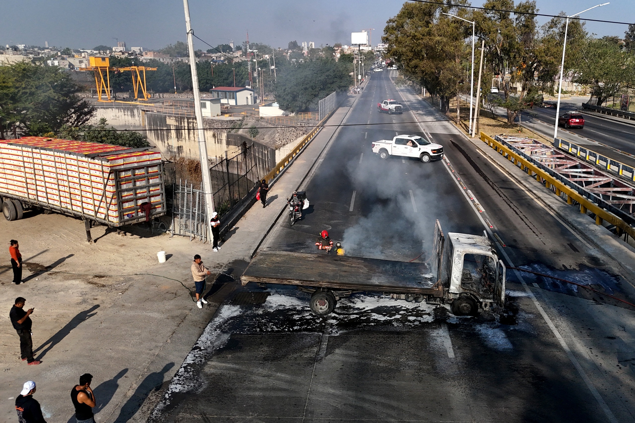 Tras violencia por muerte de narco en México, no habrá servicios consulares para colombianos