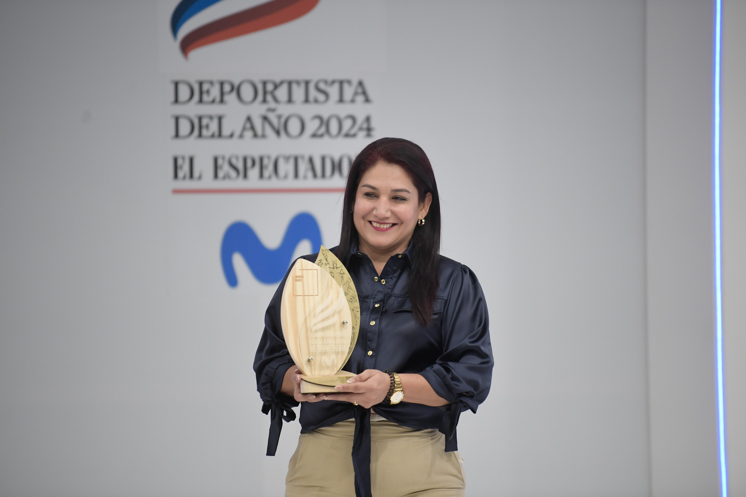 Angélica Vivas, mamá de Ángel Barajas y “asistente técnica” de Jairo Ruiz.