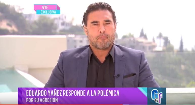 La catarsis de Eduardo Yáñez, el actor que golpeó a un periodista en plena entrevista