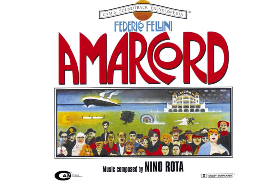 Imagen de ‘Amarcord’, cinta de Federico Fellini con música de Nino Rota.