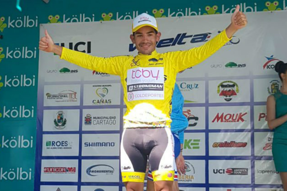A falta de dos etapas, Diego Cano es líder de la Vuelta a Costa Rica