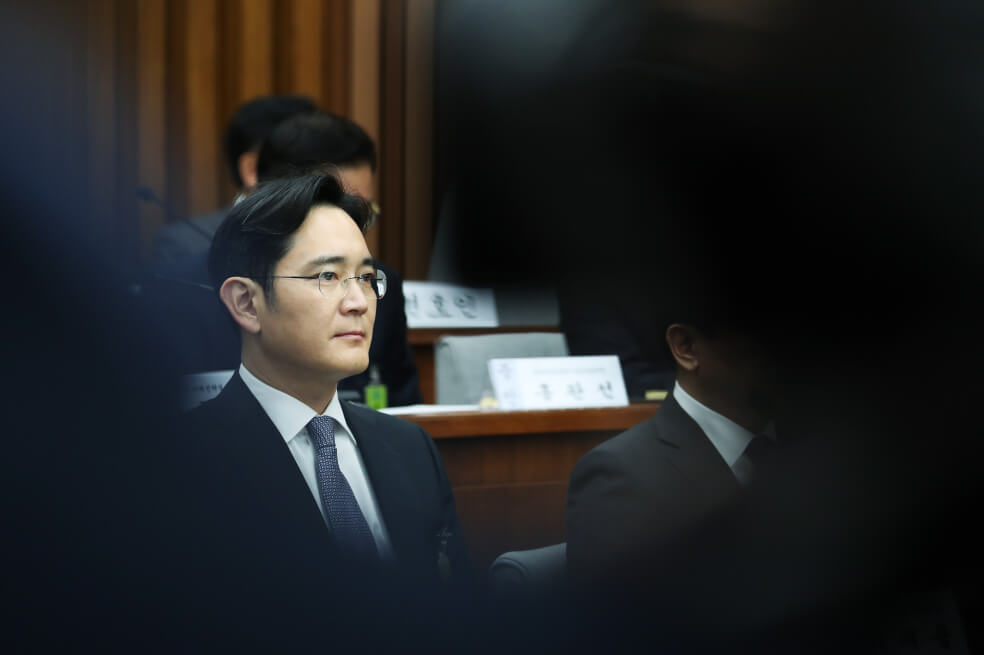 Jay Y. Lee, uno de los herederos del vasto imperio Samsung. / Bloomberg