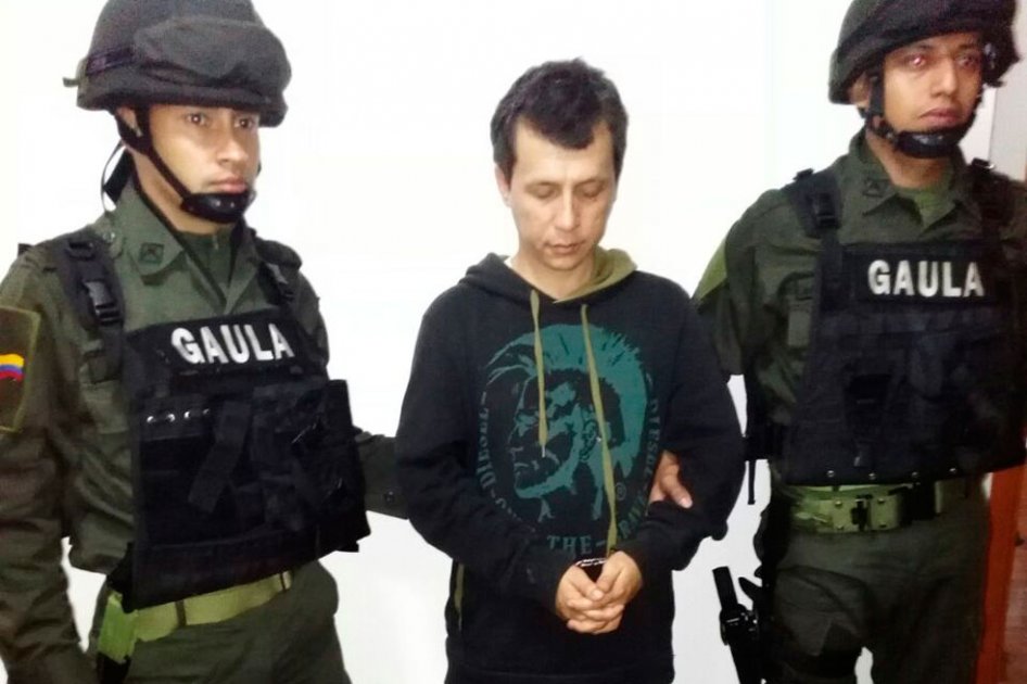 Alias Porrón fue capturado en 2015 y fue uno de los responsables de las extorsiones que sufrió el exfutbolista Faustino Asprilla./ Archivo particular.