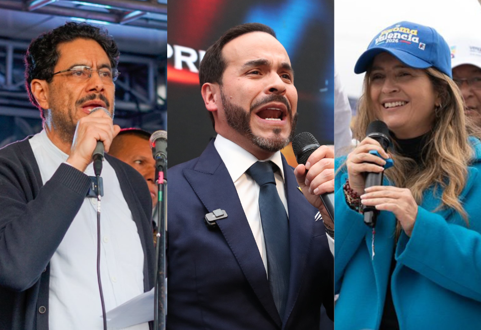 Invamer: Cepeda (44,6 %), De la Espriella (31,6 %) y Valencia (14 %) lideran la contienda