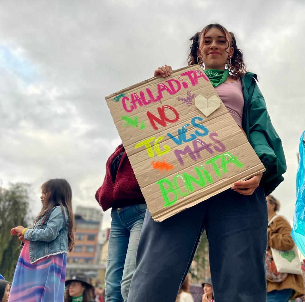 25N en Bogotá: los miedos y las esperanzas detrás de las movilizaciones feministas
