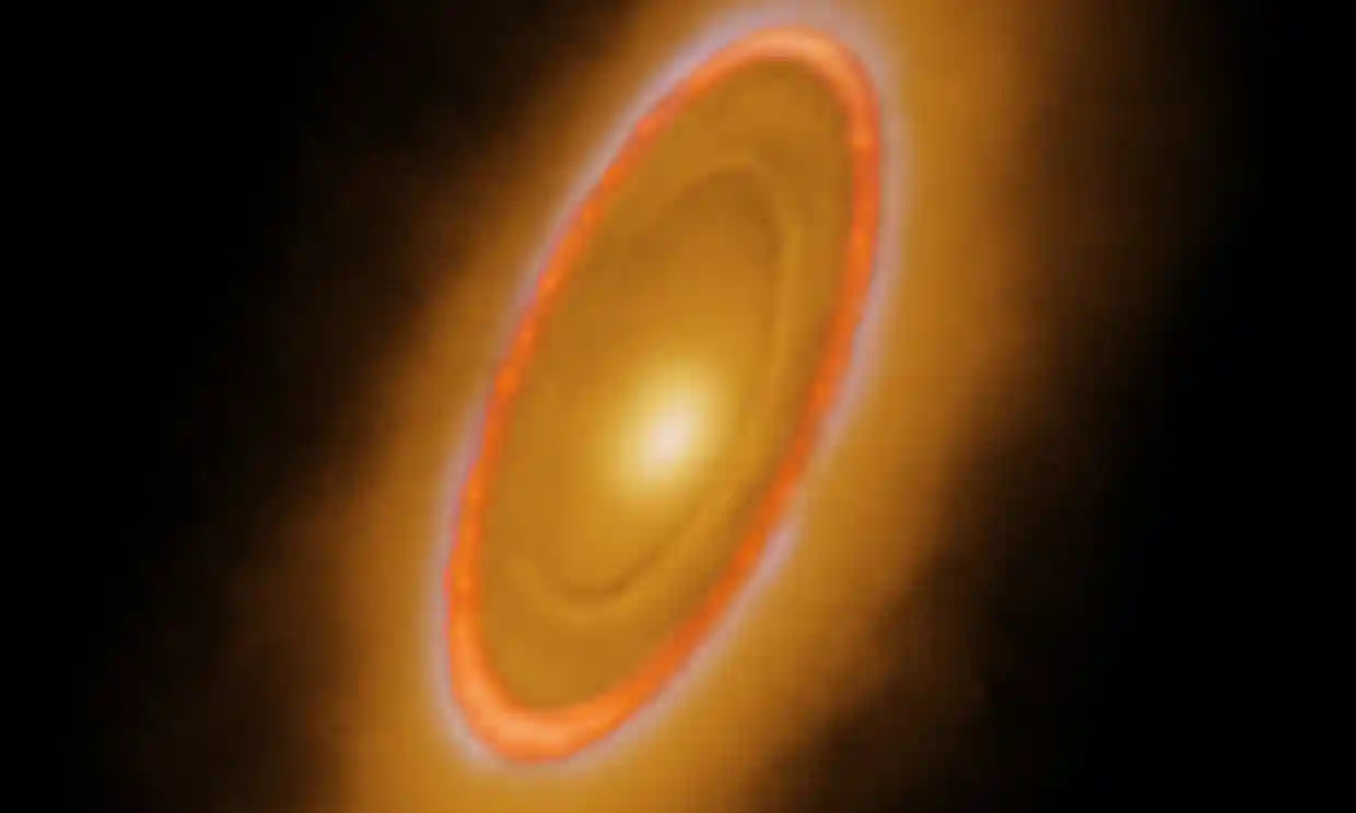 Descubren una nube de polvo alrededor de una de las estrellas más brillantes