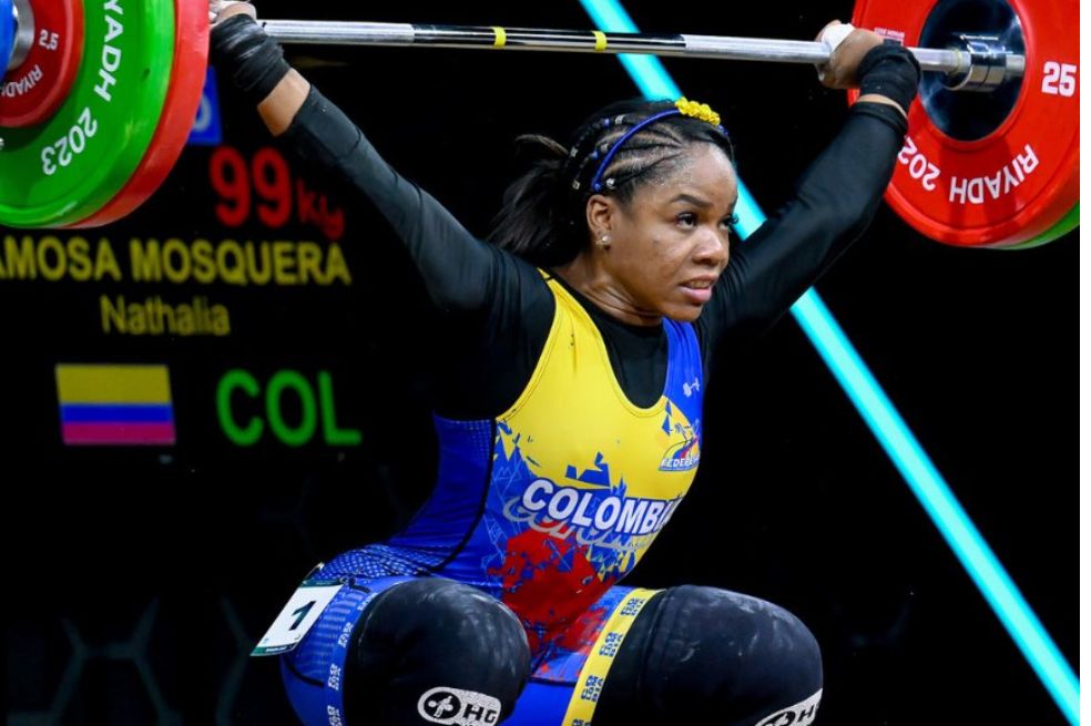 Nathalia Llamosa, campeona del mundo: doble oro para Colombia en el Mundial de pesas