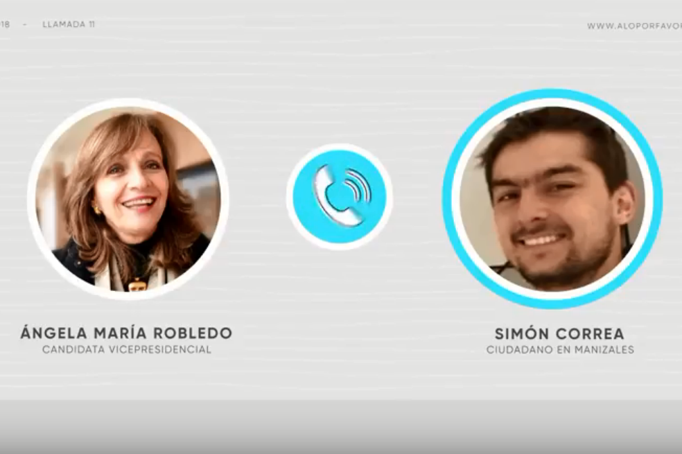¿Qué le diría a alguien de familia uribista?, Ángela Robledo en el #RetoDelos10Minutos
