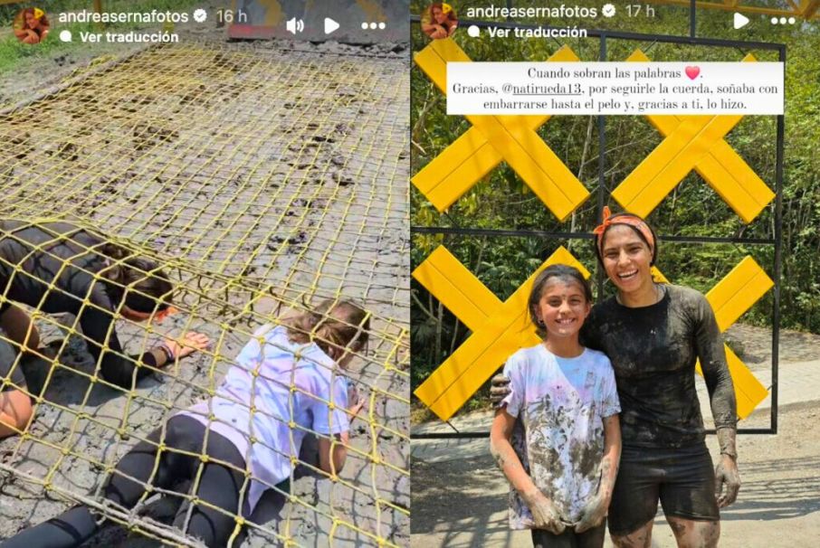 Andrea Serna: “Soñaba con embarrarse hasta el pelo”