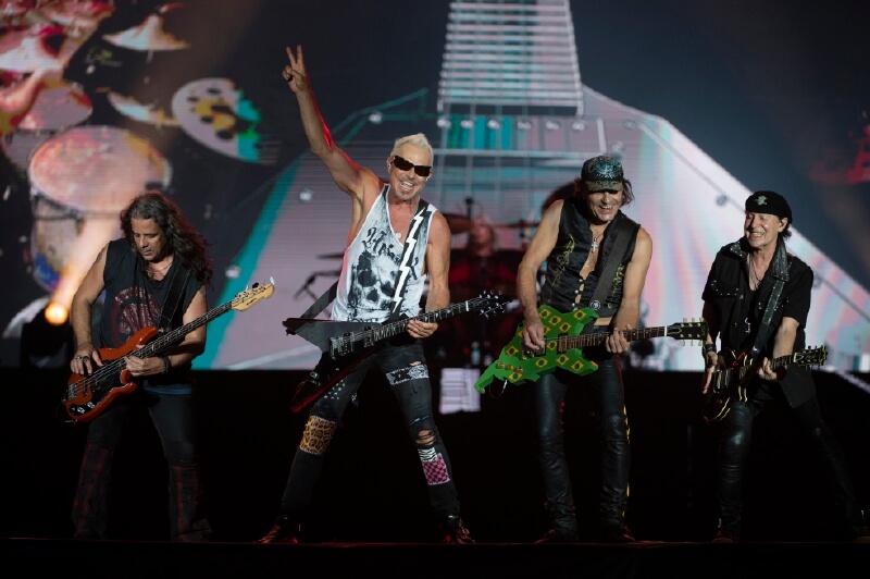 Scorpions, una dosis imperdible de nostalgia y hard rock