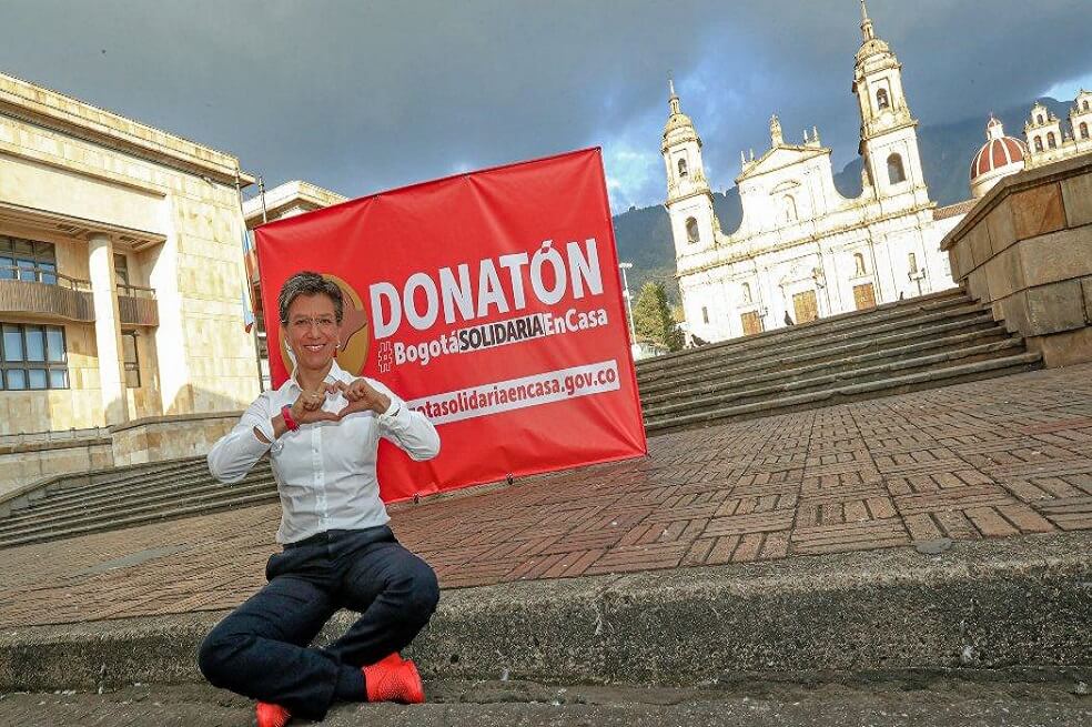 Coca Cola donó el equivalente a $100 millones a Bogotá Solidaria en Casa