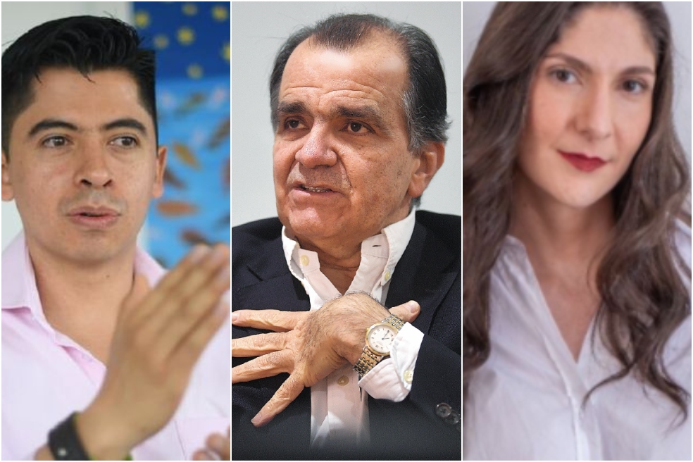 Óscar I. Zuluaga, Juanita Cataño, y Ariel Ávila: caras de los osos electorales