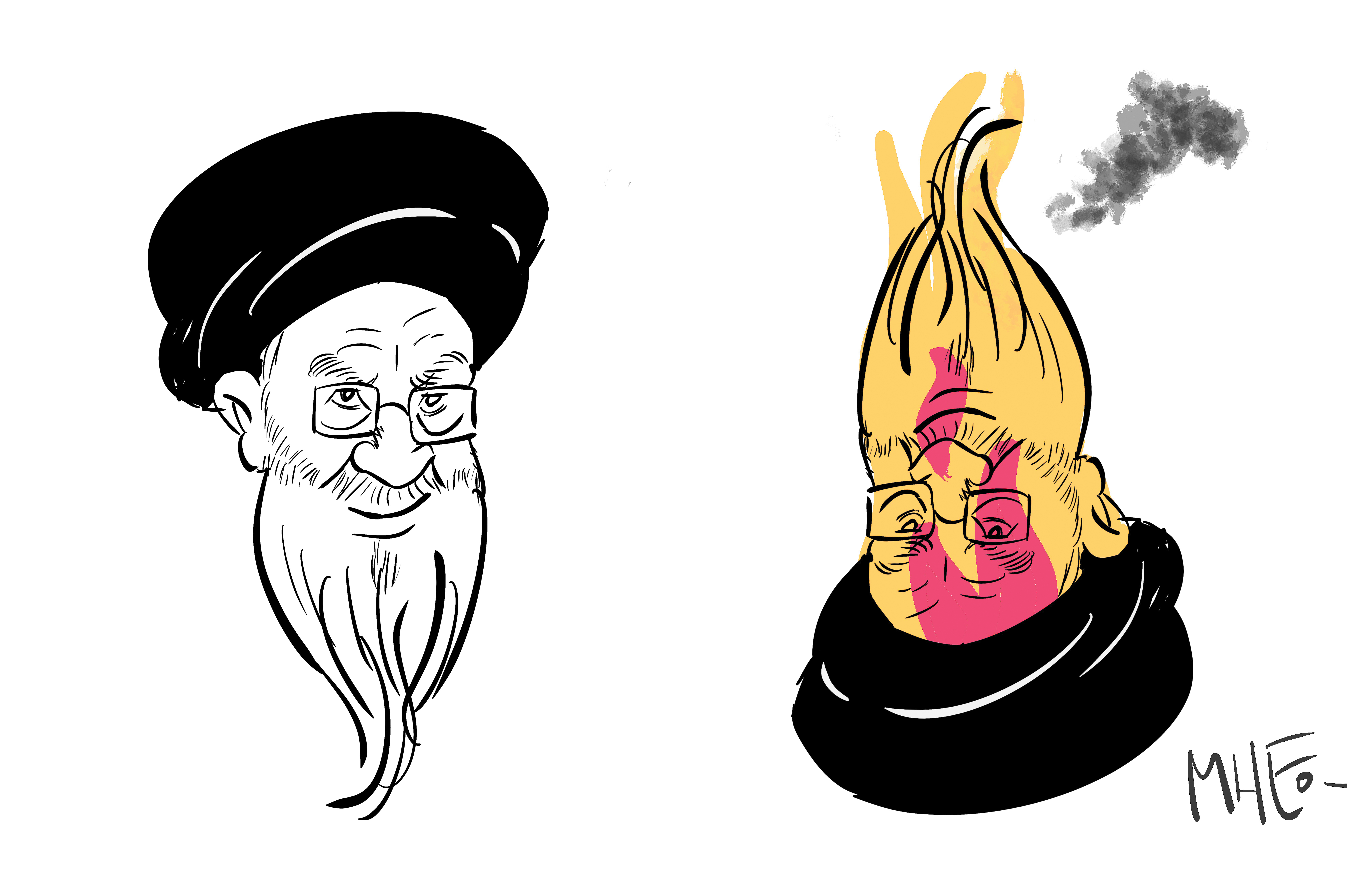 Furia en Irán