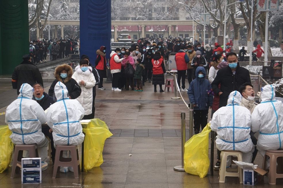 Una mujer quedó atrapada con su cita a ciegas por confinamiento repentino en China