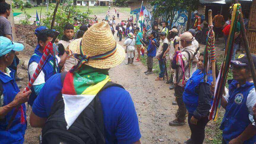 Cerca de 1.500 indígenas Embera Eyábida, en crisis humanitaria por control territorial