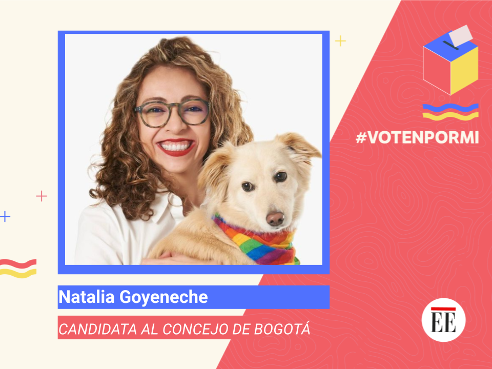 Natalia Goyeneche se la juega por los derechos de los animales