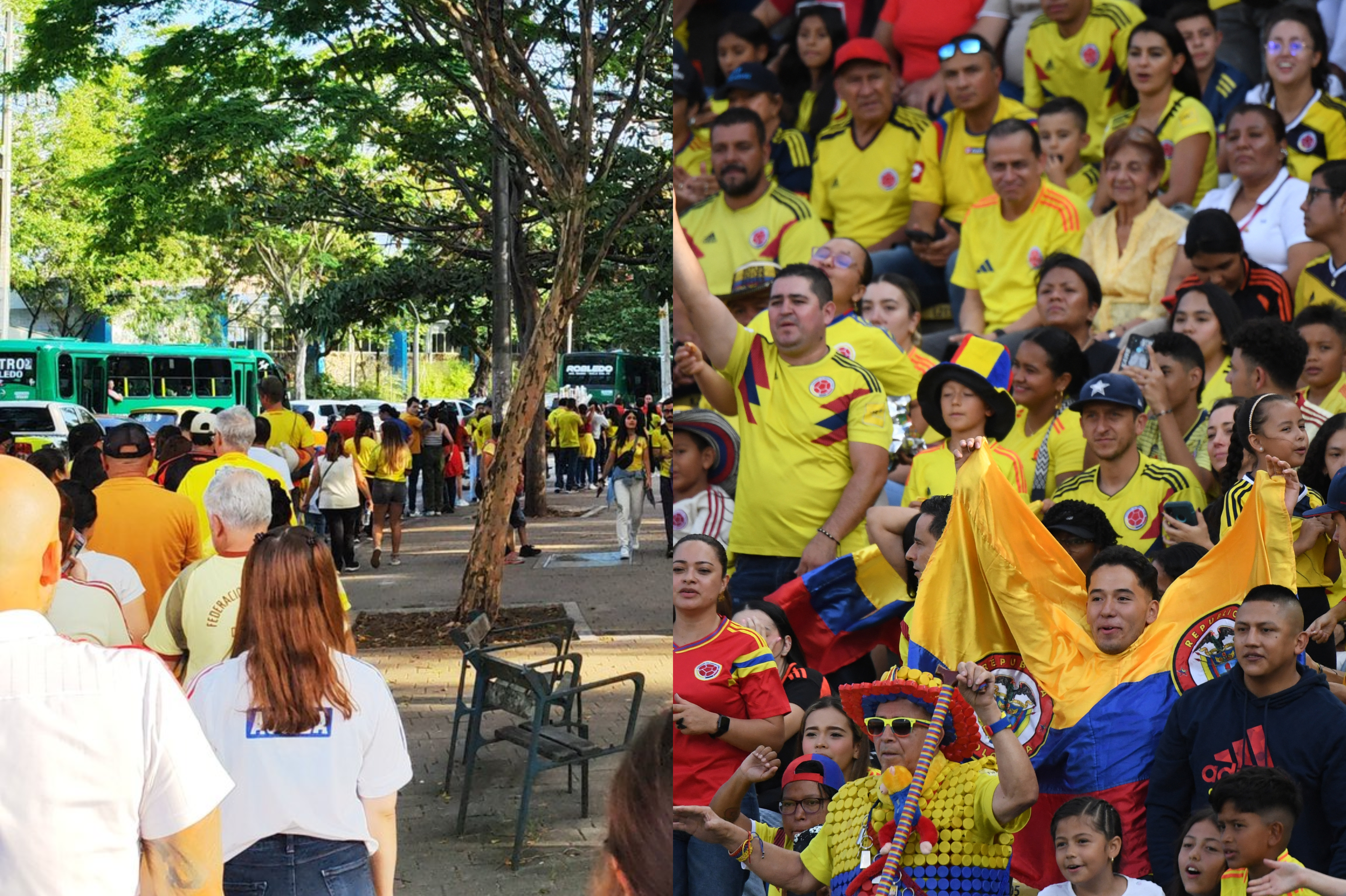 ¿El Atanasio en Medellín no se llenó? Hinchas denuncian que no los dejaban entrar