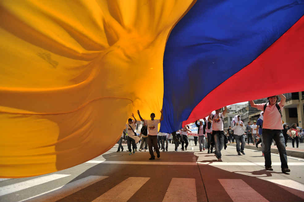 Bogotá arropó la paz