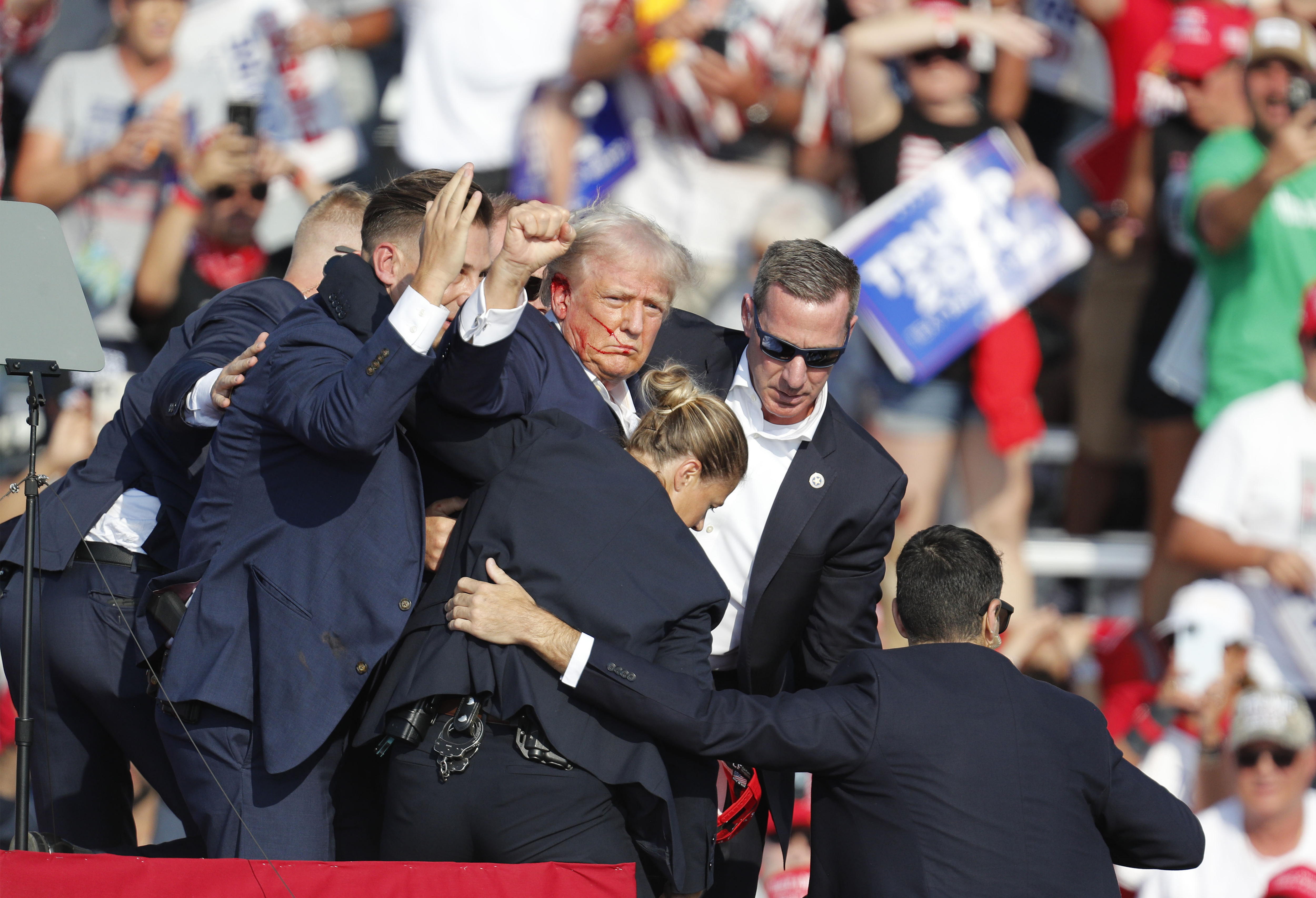 Trump sobre atentado en su contra: “Sentí que la bala me atravesaba la piel”