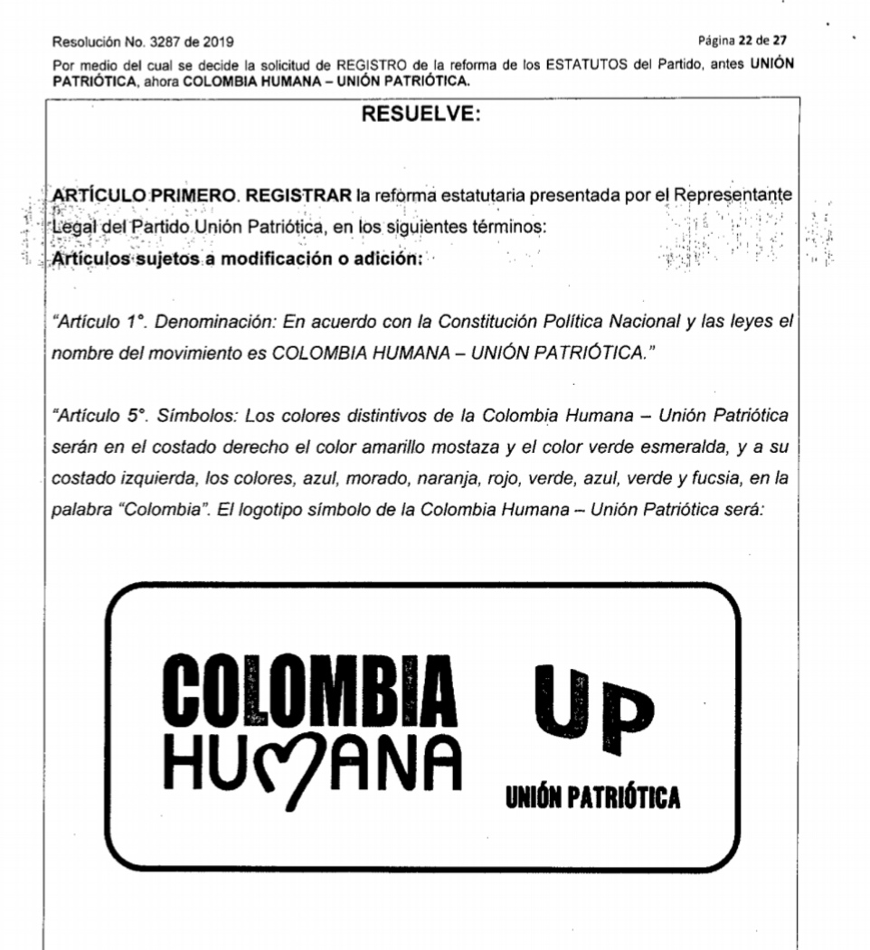 Este es el documento que da cuenta del aval: