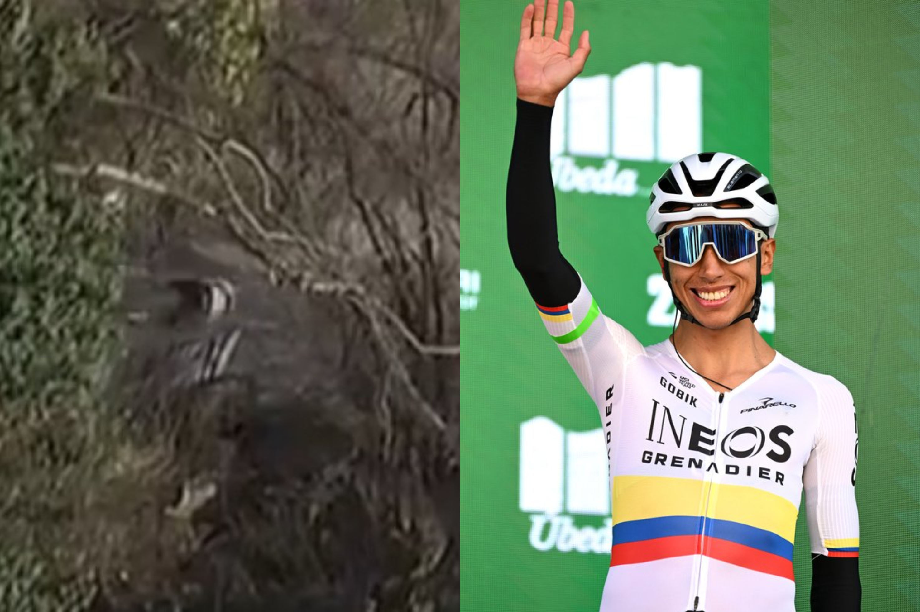¡Atención! Egan Bernal sufrió fuerte accidente: ¿cuál es su estado de salud?