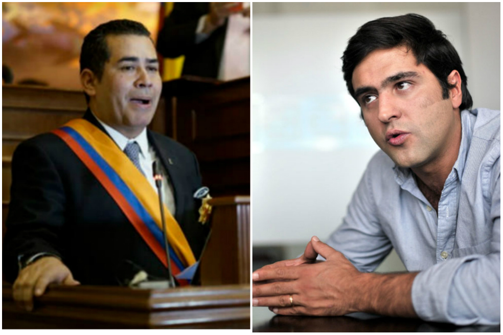 Chacón y Hoyos, enfrentados por hundimiento de reforma a la justicia