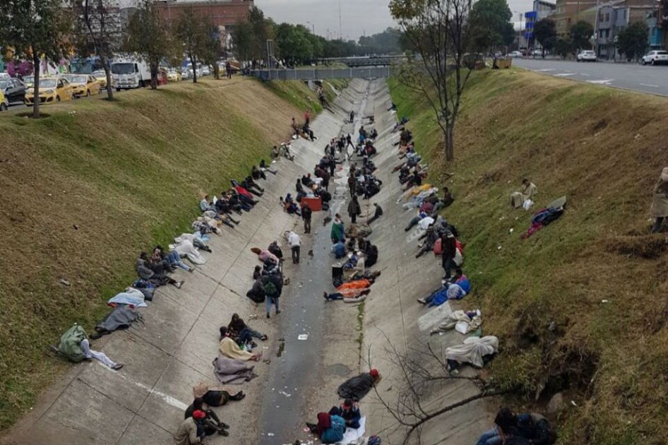 Preocupante inseguridad en alrededores del canal de la sexta con Carrera 30, en Bogotá