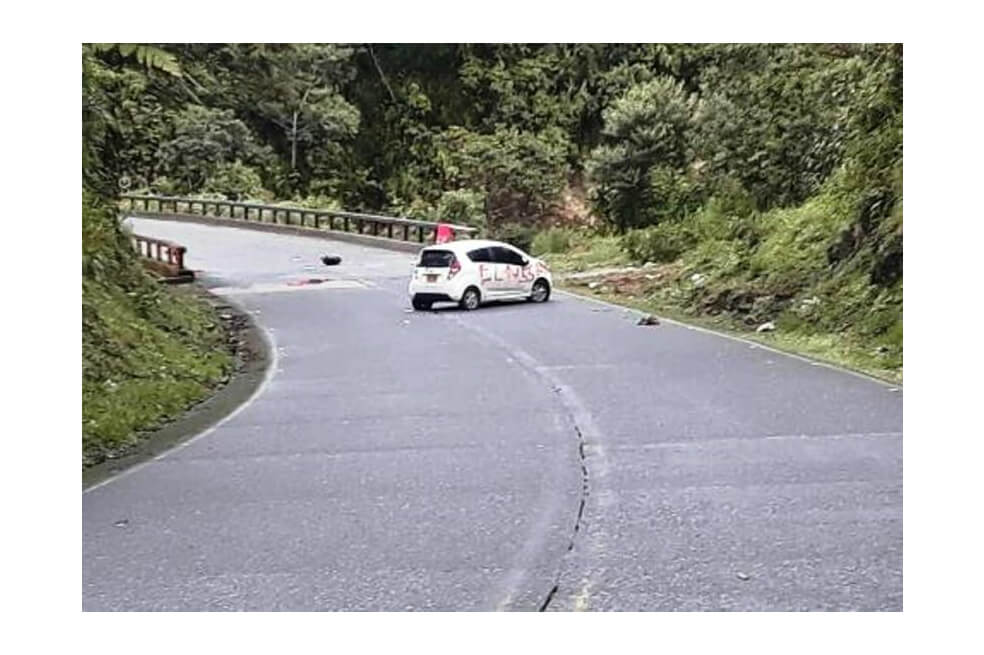 Cerrada vía Pasto-Tumaco por presunto accionar del Eln