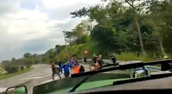 Alertan aparición de retenes ilegales en la vía Medellín-Bogotá