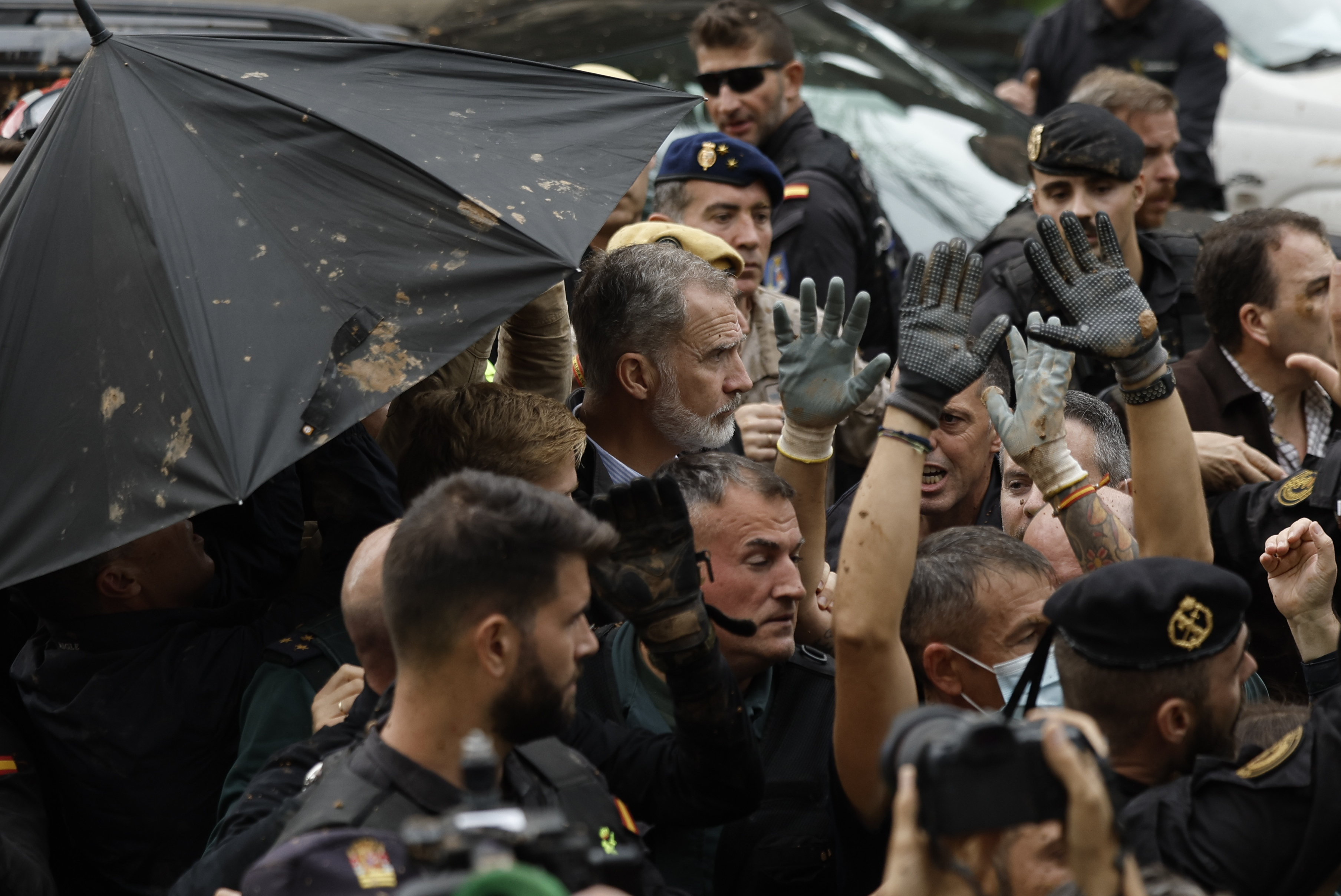 Los reyes de España volverán a Valencia, tras ser recibidos con insultos