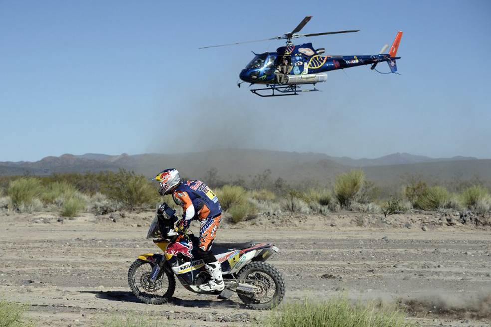 Las mejores fotos de motos en la primera semana del Rally Dakar 2014