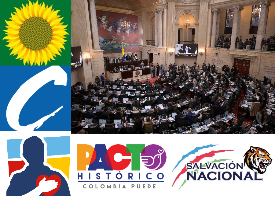 Estos son los partidos políticos con personería jurídica: no todos tienen congresistas