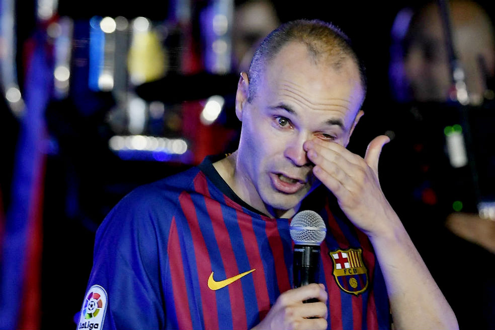 Iniesta: «Los llevaré en mi corazón para siempre»
