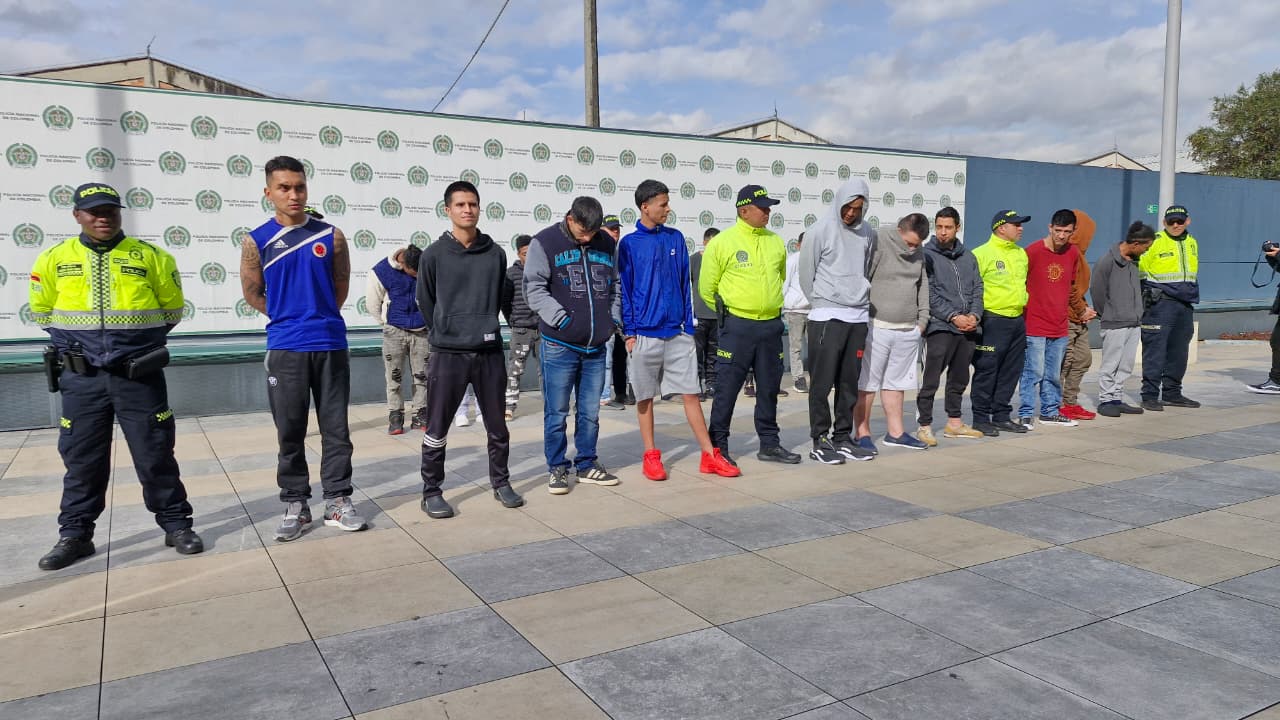 Bogotá reporta 396 capturas por homicidio en lo que va de 2025