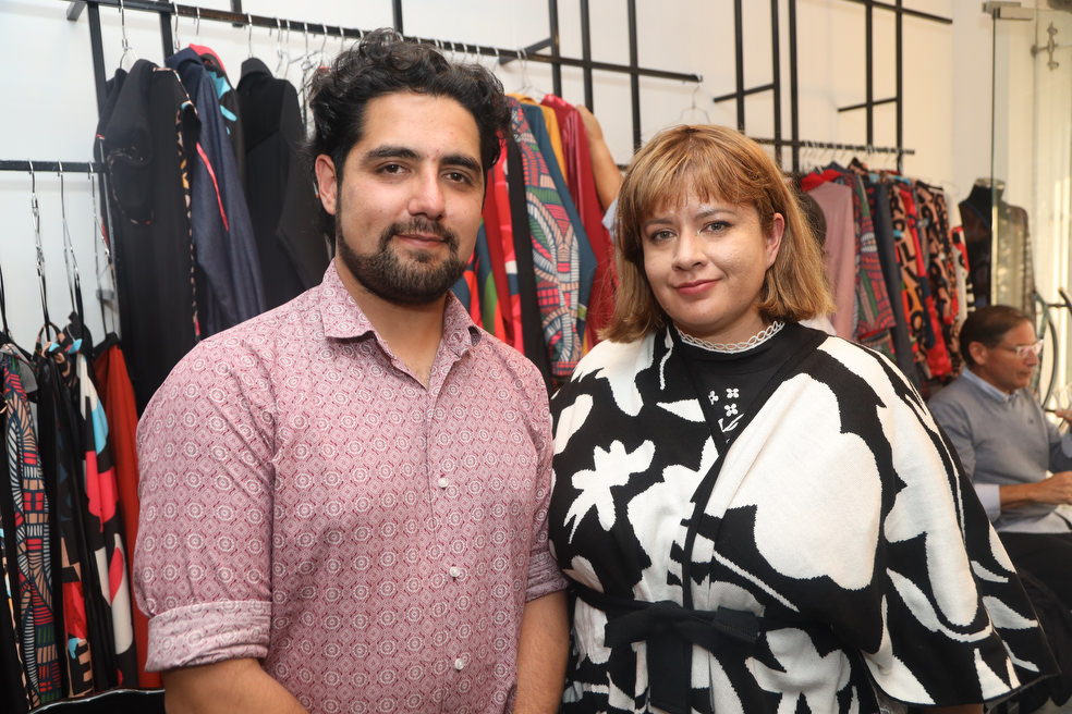 Mateo Perea y Luz Lancheros.