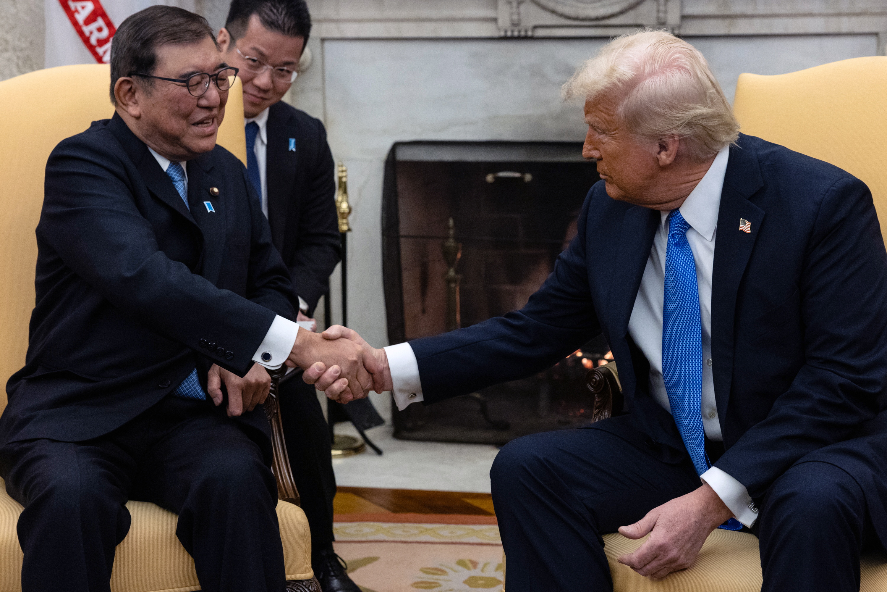 Torre de Tokio: Trump adulado 
