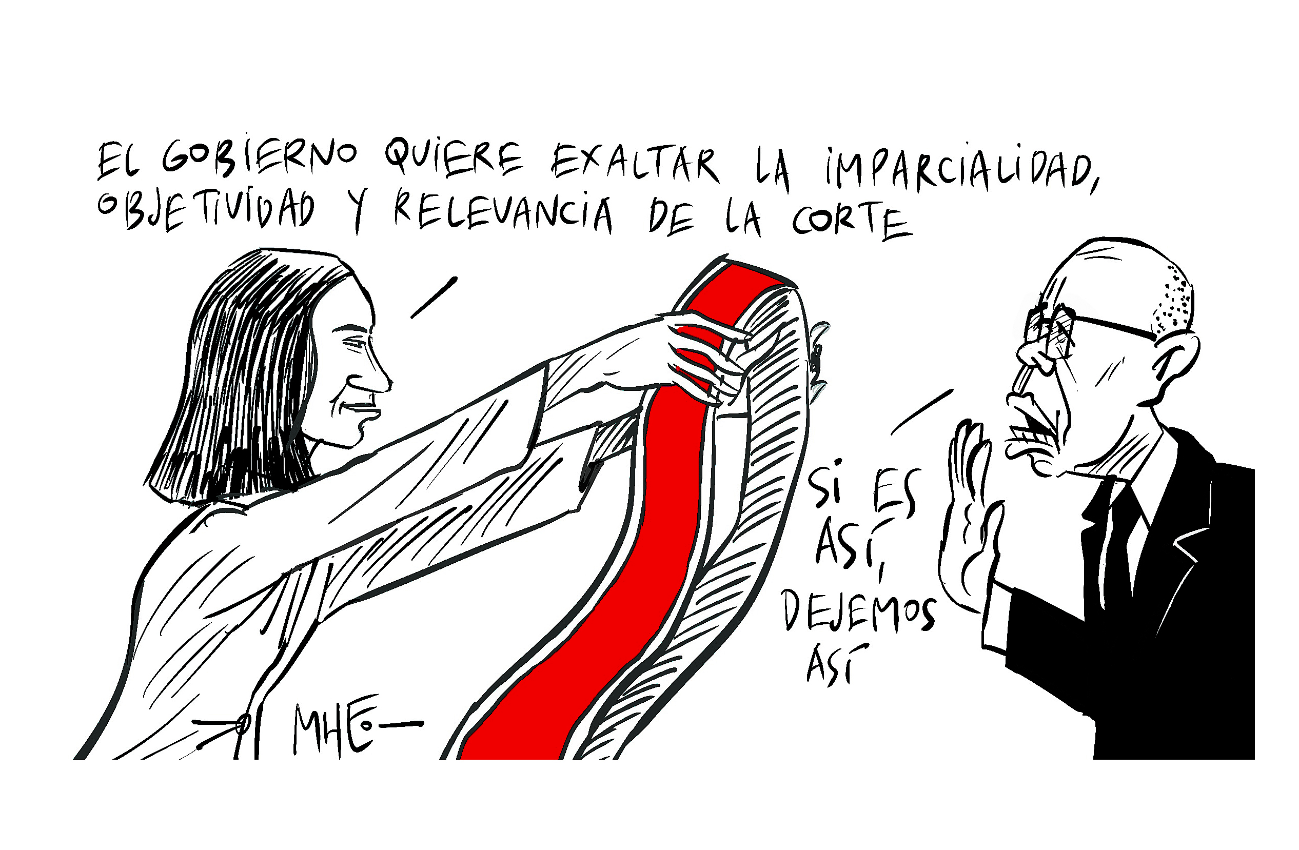 Condecoración fallida