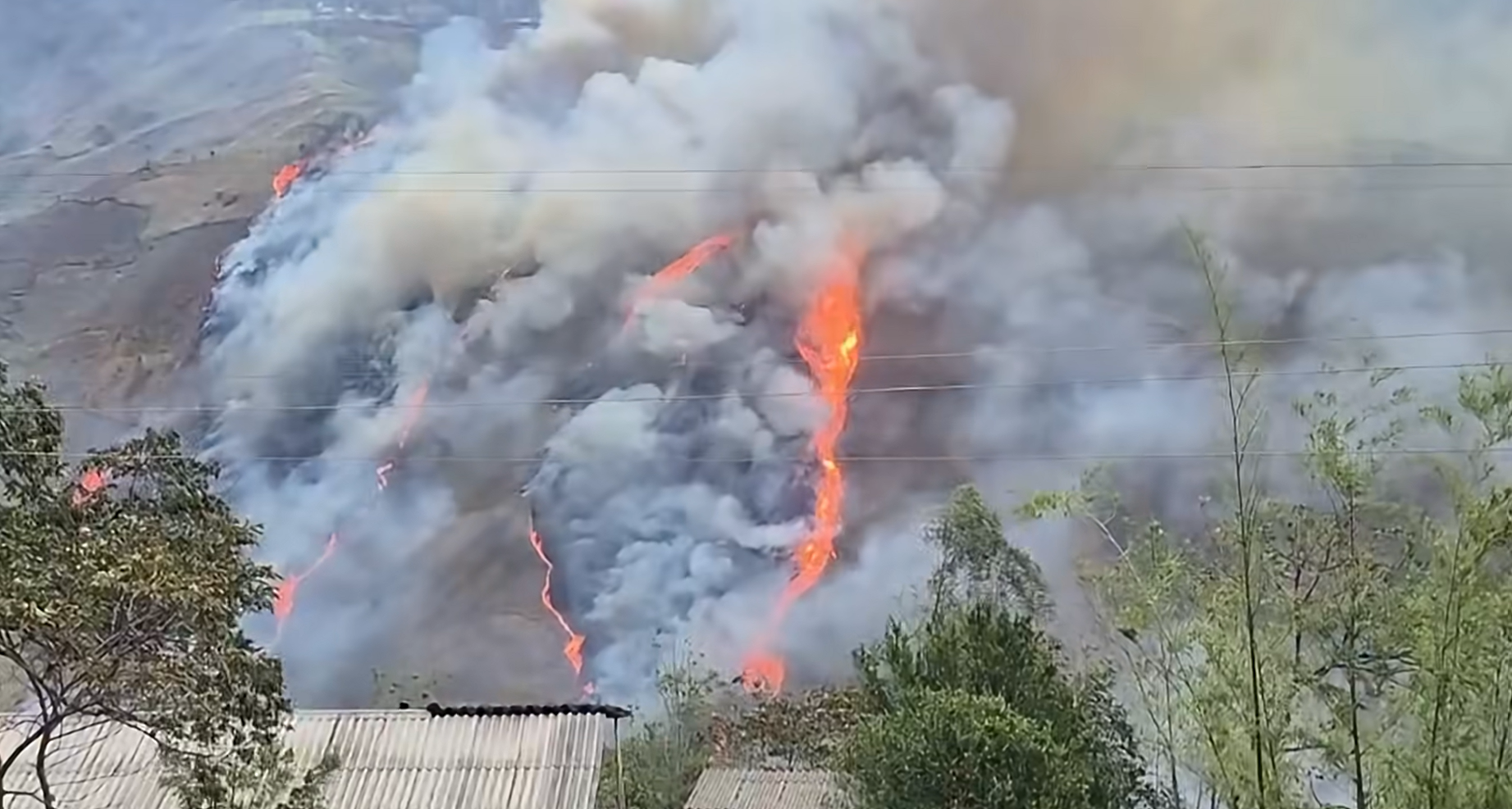 Incendio Nariño