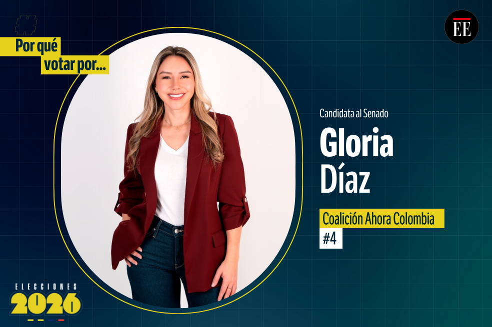 “Por qué votar por”: Gloria Díaz, candidata al Senado