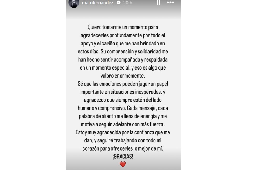Mariela Fernández, presentadora