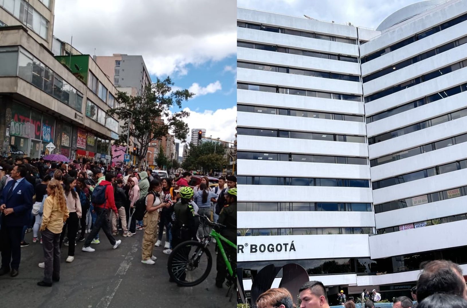 Pánico por el temblor la llevó a la muerte: fallece mujer al caer de séptimo piso