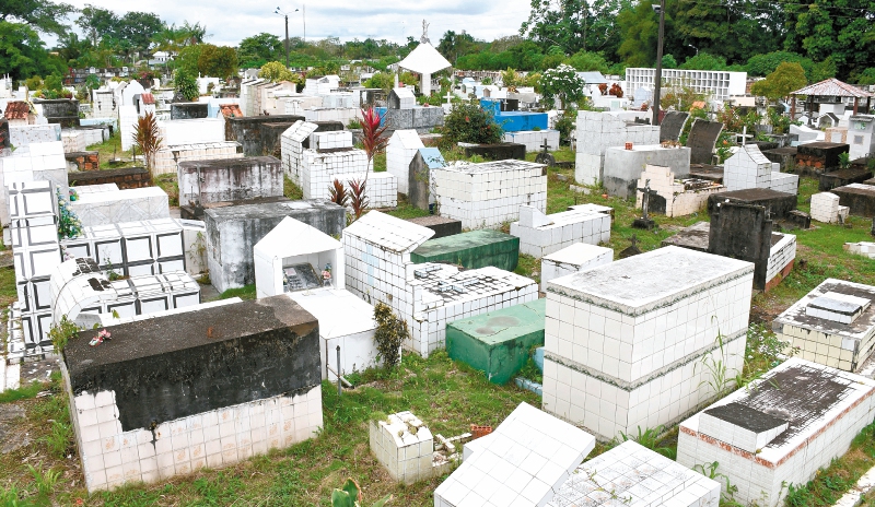 El cementerio de Leticia, Amazonas, llegó al 85 % de ocupación
